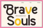 Kravely - Playful Decorative Font, a Sans Serif Font by Font Liner (Thumbnail 8 of 10)