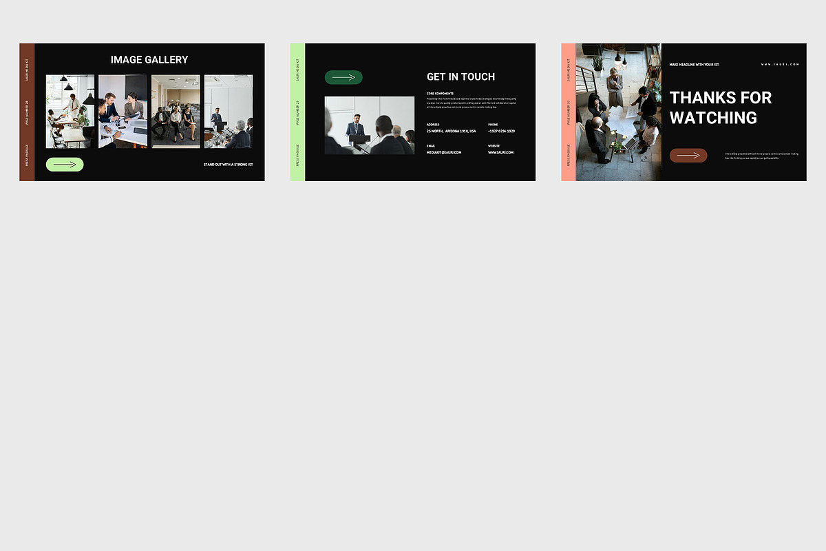 Jauri : Media Kit Google Slides, a Presentation Template by Punkl Camp (Photo 9 of 9)