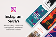 Legend: 12 Instagram Template Bundle, a Social Media Template by Nice, Very Nice (Thumbnail 1 of 6)