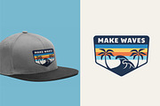 Surfing Design Pack, an Illustration by cd-design.co (Thumbnail 6 of 7)
