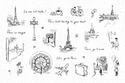 Paris Sketches, an Illustration by Redchocolate (Thumbnail 2 of 8)