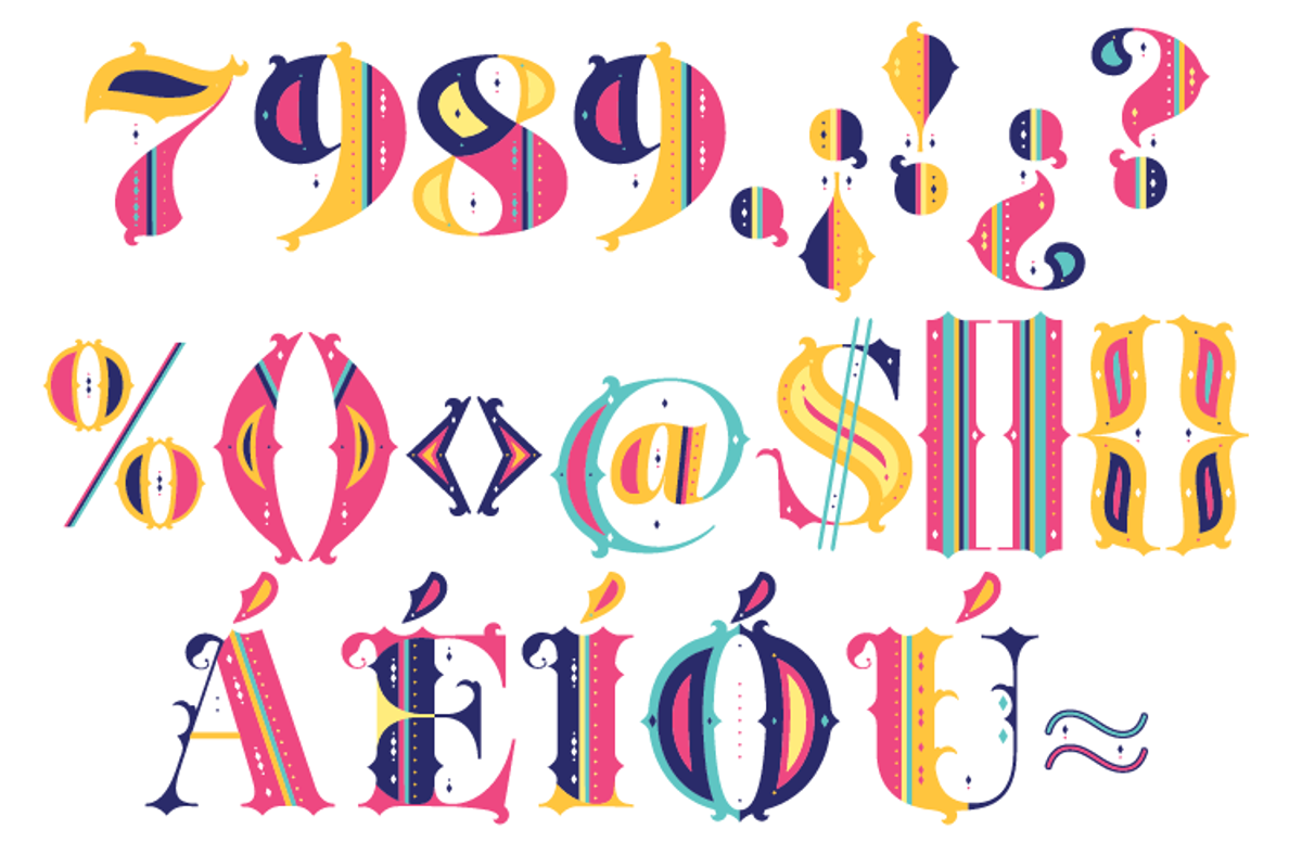 Aires Font preview 4