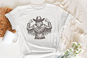 Empowered Cowgirl PNG, Strong, an Illustration by SharpMarketplace (Thumbnail 5 of 9)