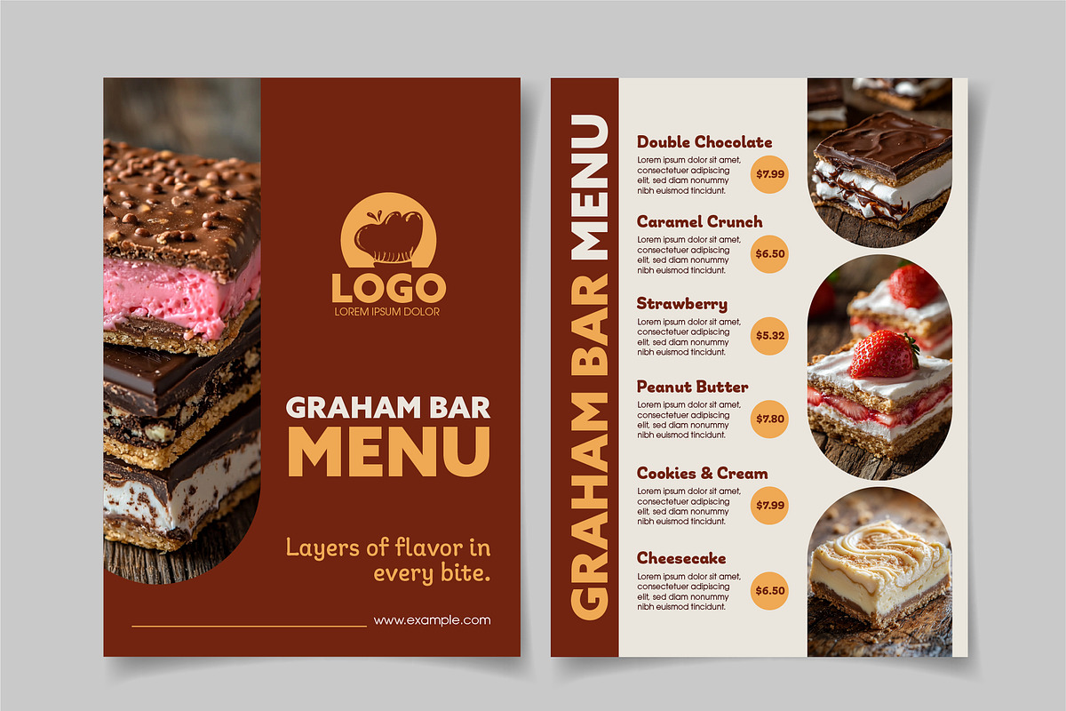 Moderm Graham Bar Menu