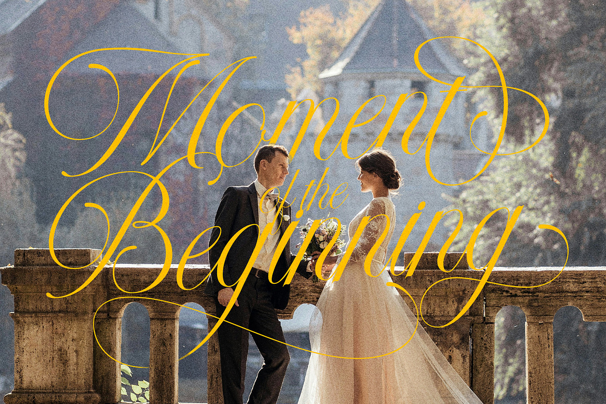 LT Nouvelle Jardin – Romantic Script, a Script Font by Luminotype (Photo 7 of 10)