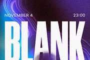 Techno/house party flyer template, a Flyer Template by MAcherry design studio (Thumbnail 2 of 2)