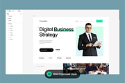 Business Consultant Landing Page, a Landing Page Template by SLAB! Design (Thumbnail 3 of 3)