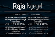 RajaNgeyel, a Handwritten Font by Auliacreative (Thumbnail 1 of 4)