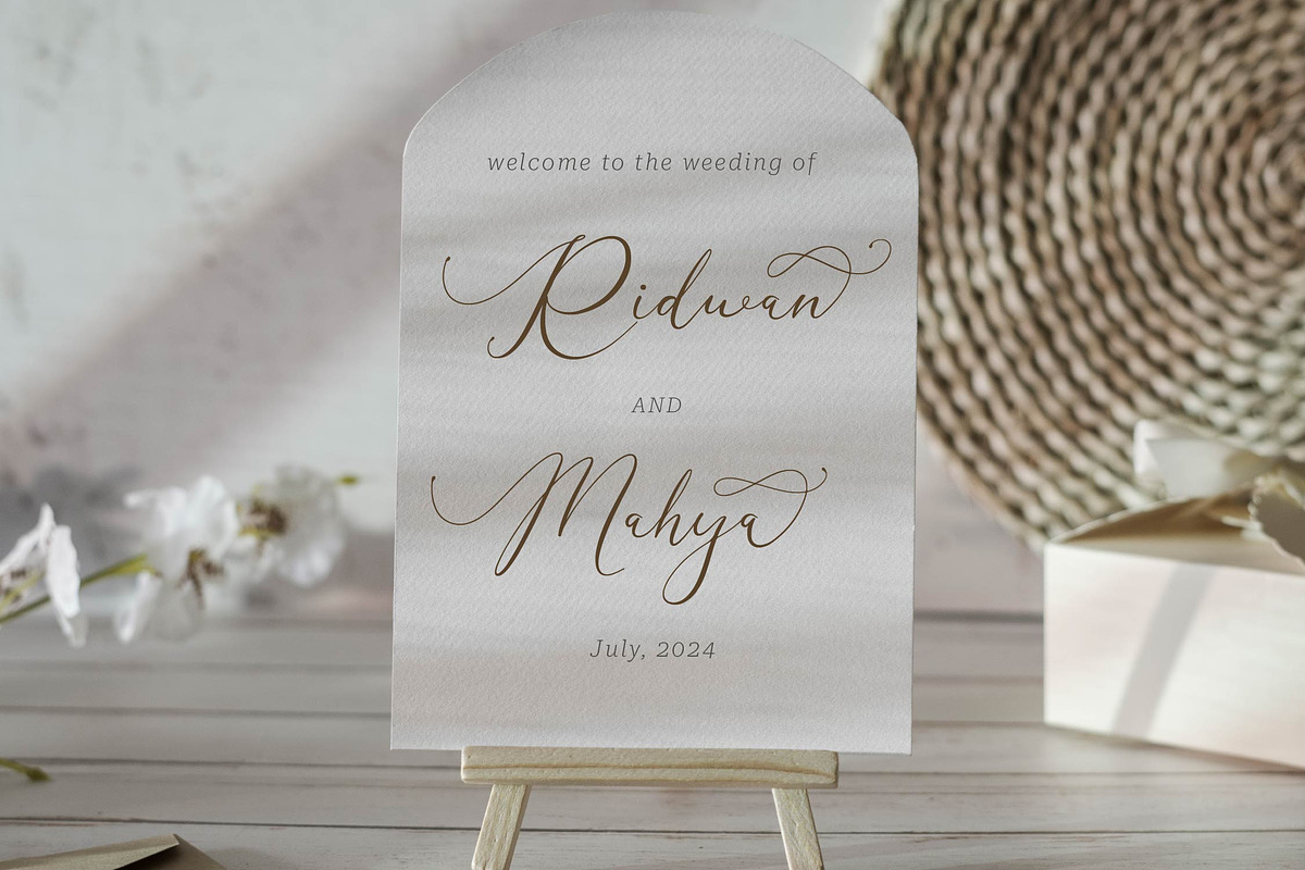 Galteniya | Beautiful Script, a Script Font by Denustudios (Photo 4 of 15)