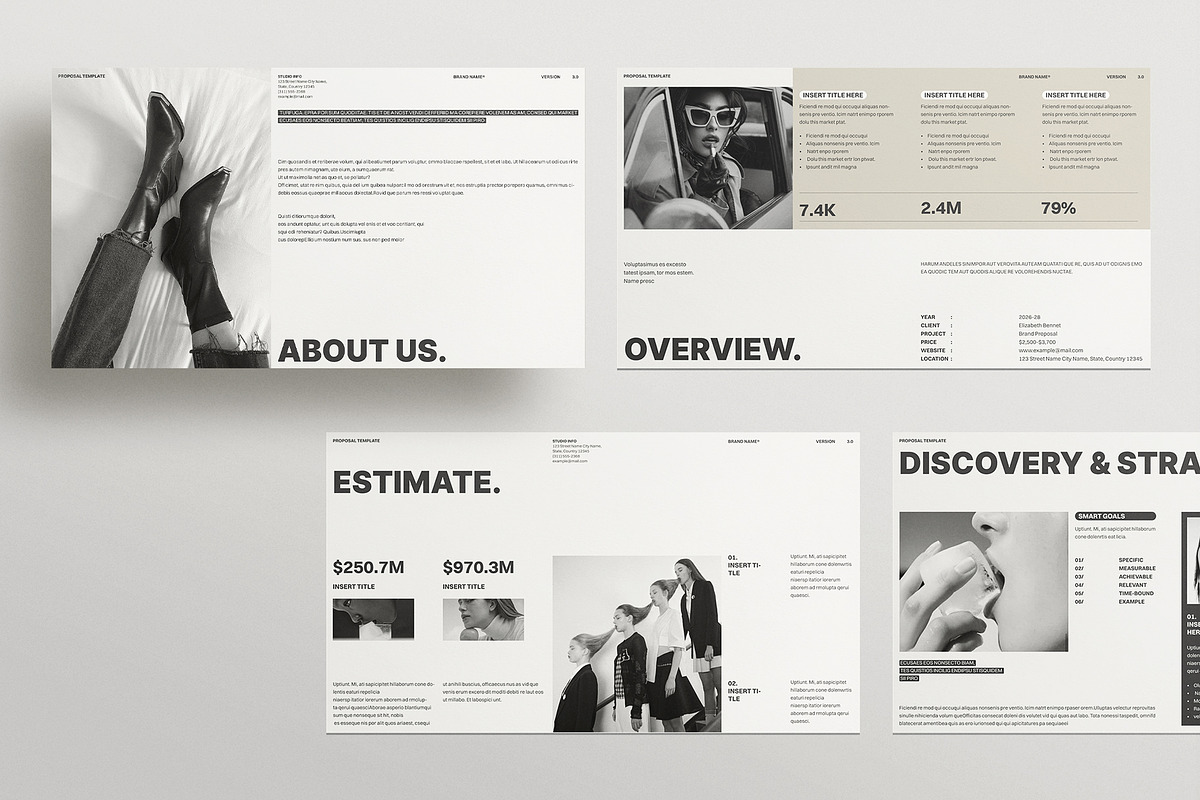 Proposal Presentation Template, a Presentation Template by ArtisanaAura (Photo 4 of 12)