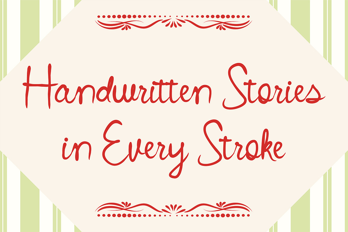 Peach Willow - Cute Handwritten Font, a Font by Pekotype (Photo 3 of 15)