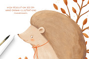 Cozy Autumn - baby clipart & pattern, a Decorative Illustration by polikarpovaart (Thumbnail 2 of 17)