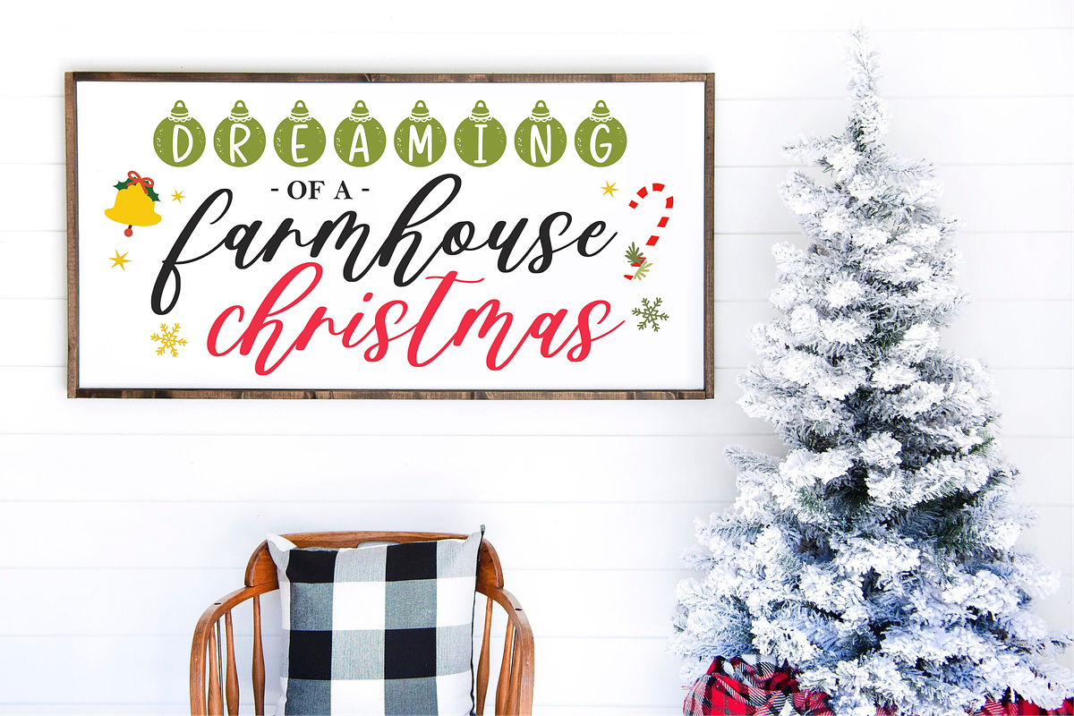 Jingle Balle A Christmas Font, a Font by Allouse Studio (Photo 4 of 11)