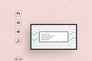 Pastel Color Bussiness Card Template, a Business Card Template by MH Design Template (Thumbnail 3 of 6)