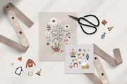 Scandi Christmas: map & card creator, a Decorative Illustration by Olia (Thumbnail 10 of 19)