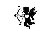 Cupid Angel Valentine Vector Bundle, an Illustration by jahid234 (Thumbnail 32 of 47)