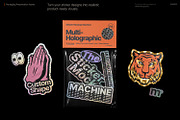 Sticker Mockup Machine Multi-Holo, a Packaging Mockup by Mocku (Thumbnail 17 of 22)