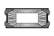 Art Deco Frame SVG Bundle, an Illustration by Creativeshirt (Thumbnail 10 of 31)