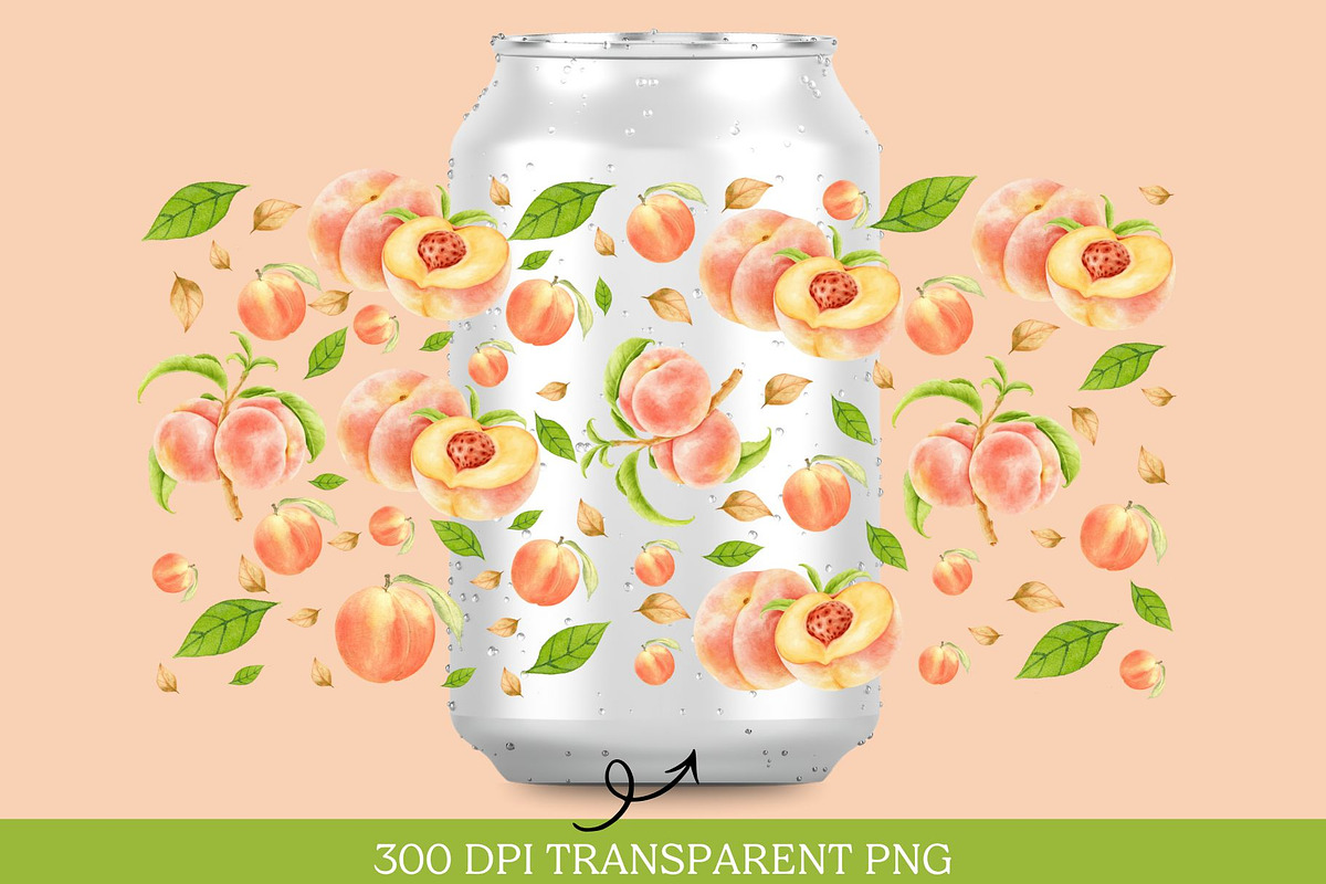 Fruity Tumbler Wrap Set of 3, a Pattern Graphic by Traveling Designer (Photo 3 of 6)