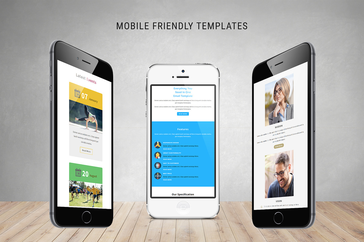 20 Best Email Templates - Bundle 10, an Email Template by Pennyblack Templates (Photo 3 of 4)