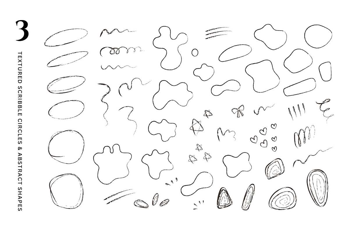 422 scribble lines & abstracts, an Object Graphic by Pinkbrush (Photo 5 of 10)