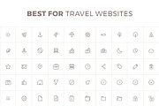 CLARO - 100 Modern Line Icons, an Outline Icon by Better Be a Designer (Thumbnail 2 of 5)