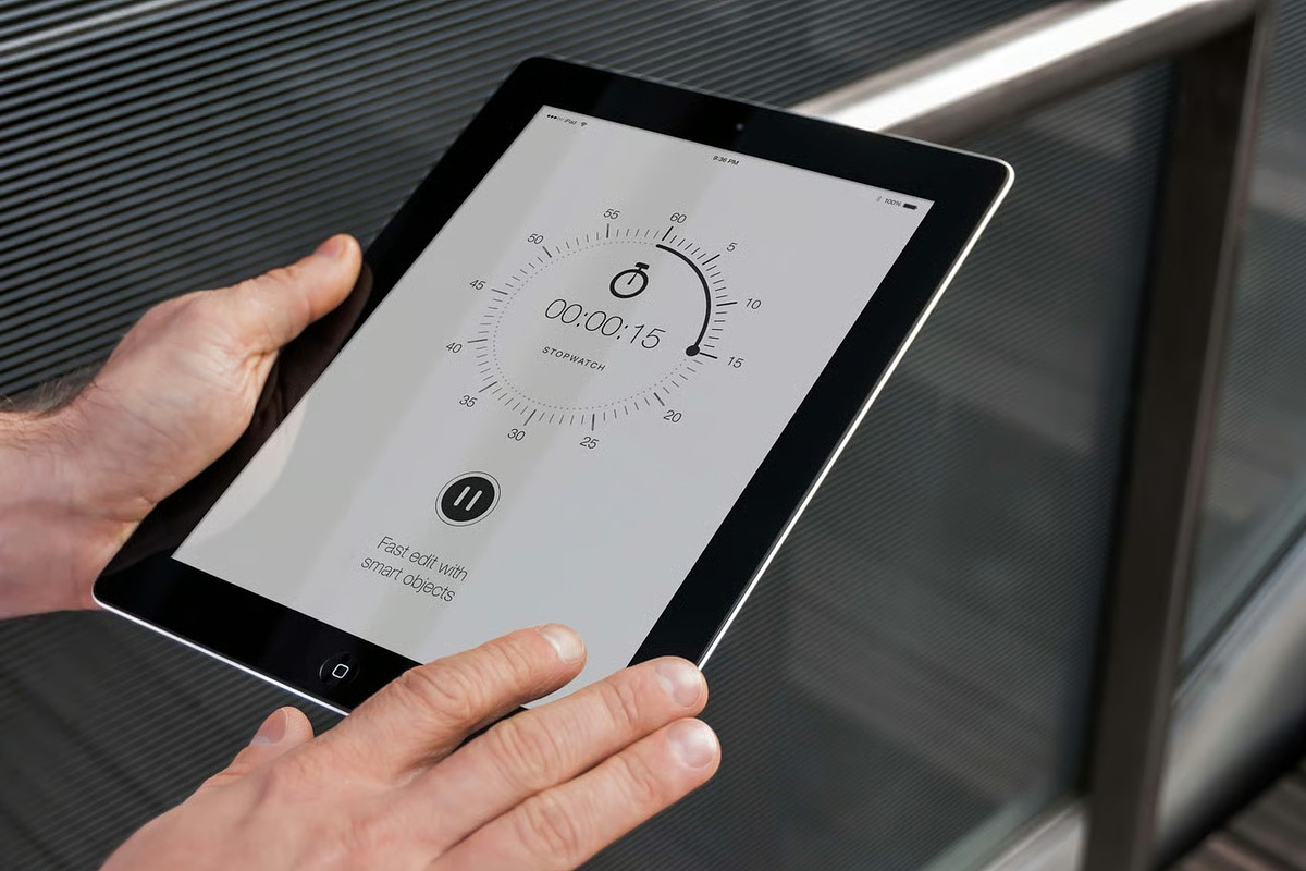 Tablet Mock-up, a Device Mockup by zippypixelstudio (Photo 6 of 16)