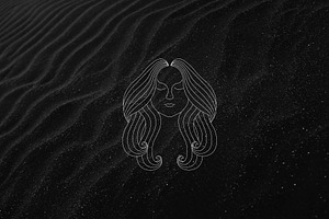 hair brave logo minimalist