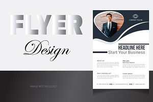 Business Agency Leaflet Design, a Flyer Template by hkmonir