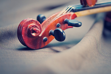 Classic music violin featuring music, musical, and violin, an Arts & Entertainment Photo by eleana
