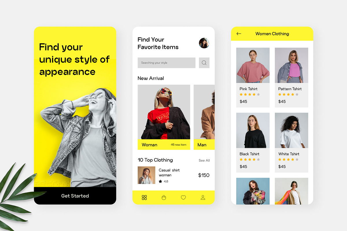 Ageman - Clothing Store App, an UI Kit Template by Panen Creative (Photo 2 of 3)