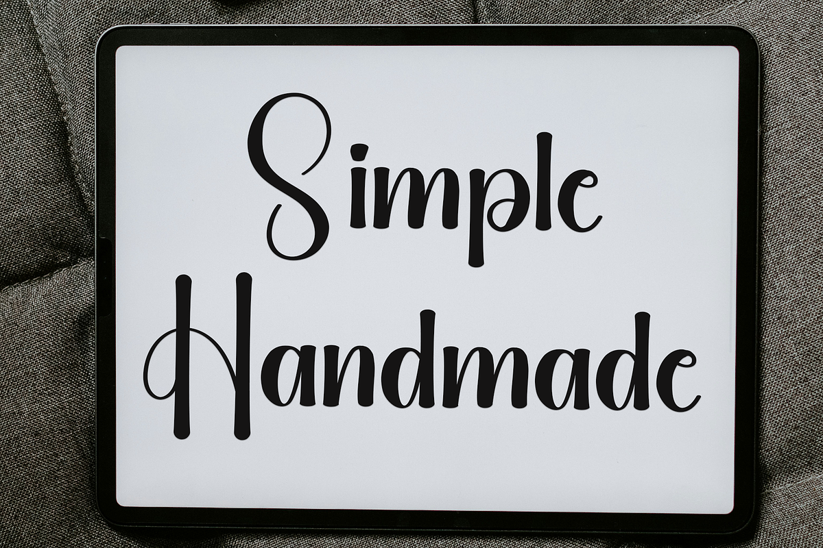 Daisy Calligraphy, a Handwritten Font by FreshTypeINK (Photo 7 of 8)