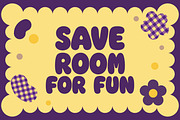 Chunky Bean - Bold Playful Display, a Sans Serif Font by Gumrega Studio (Thumbnail 4 of 8)