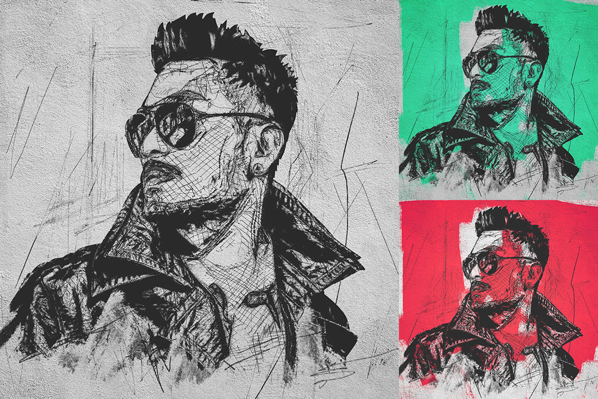 Sketch Art Photo Effects, an Action Add-On by Amorjesu.com (Photo 5 of 31)