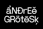 Andree Grotesk Regular, a Sans Serif Font by Nguyen Type (Thumbnail 1 of 9)
