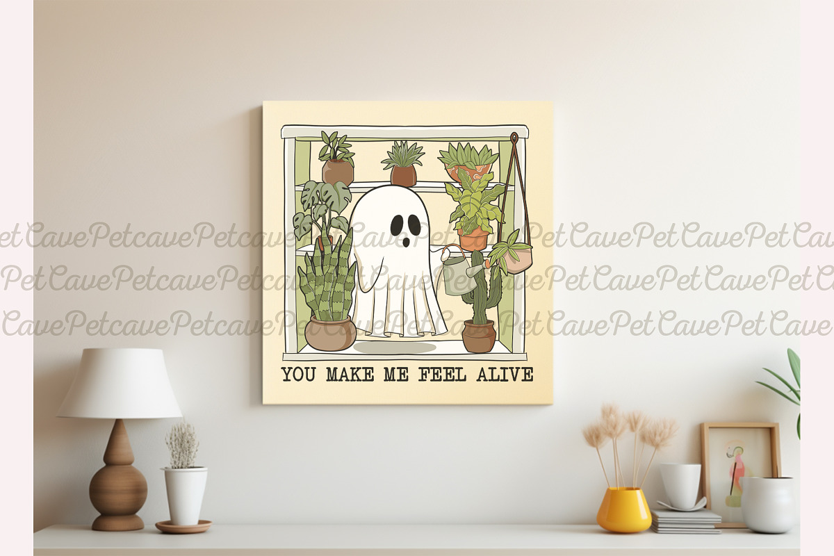Spooky Plant Club Sublimation Bundle, a Graphic by Pet Cave (Photo 3 of 11)