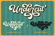 Ramdone - Retro Script, a Script Font by Letterhend Studio (Thumbnail 4 of 12)