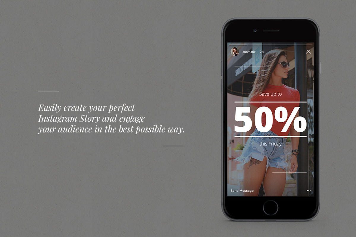Shop Instagram Stories, a Social Media Template by Web Donut (Photo 3 of 5)