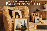 Warm Aesthetic Frame Mockup, a Household Mockup by LAMIA DESIGN (Thumbnail 2 of 19)