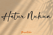 Cisalack Signature Font, a Script Font by Basnistudio (Thumbnail 11 of 11)