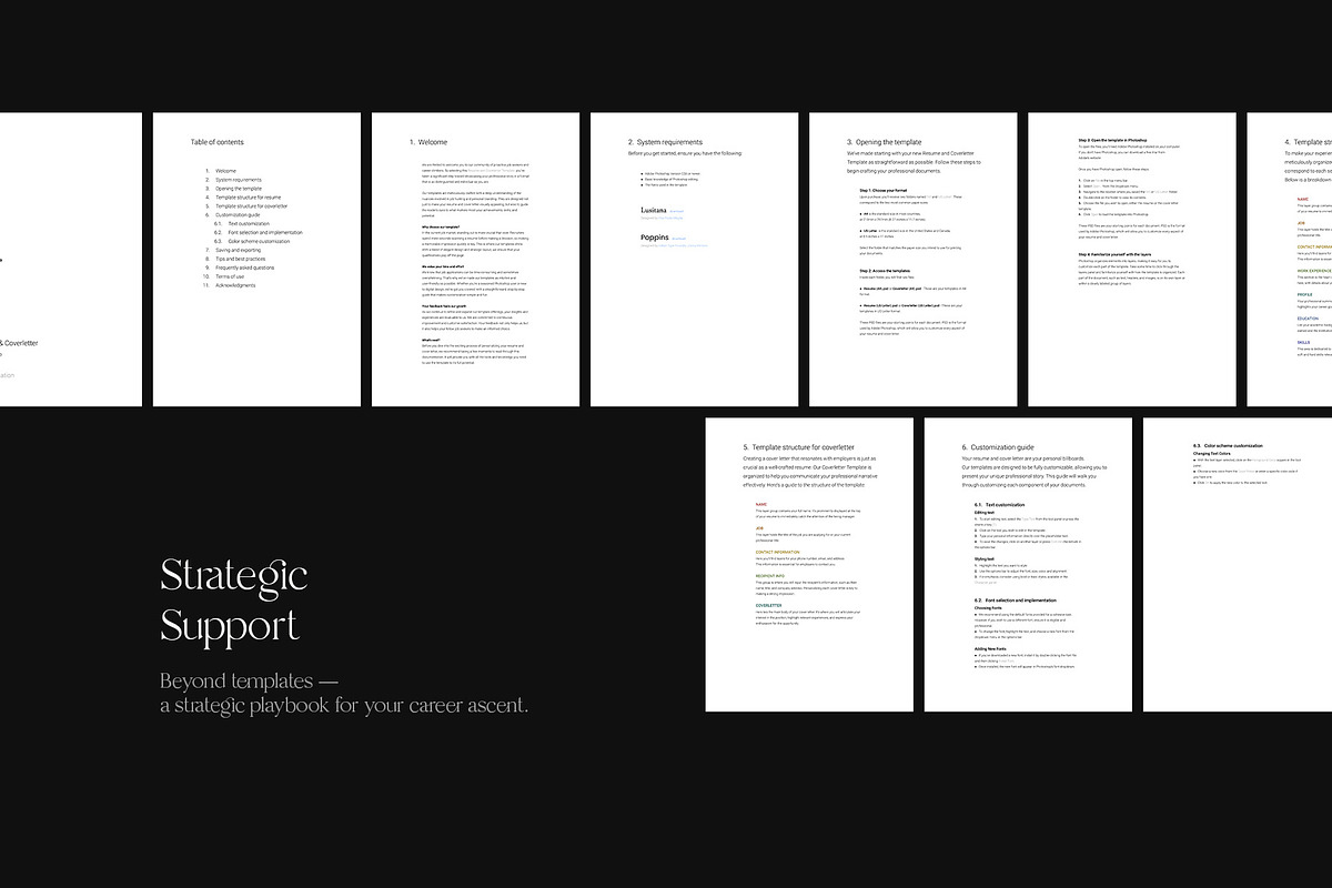 Resume & Coverletter — Photoshop, a Resume Template by colorituals (Photo 5 of 6)