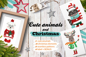 Christmas animals