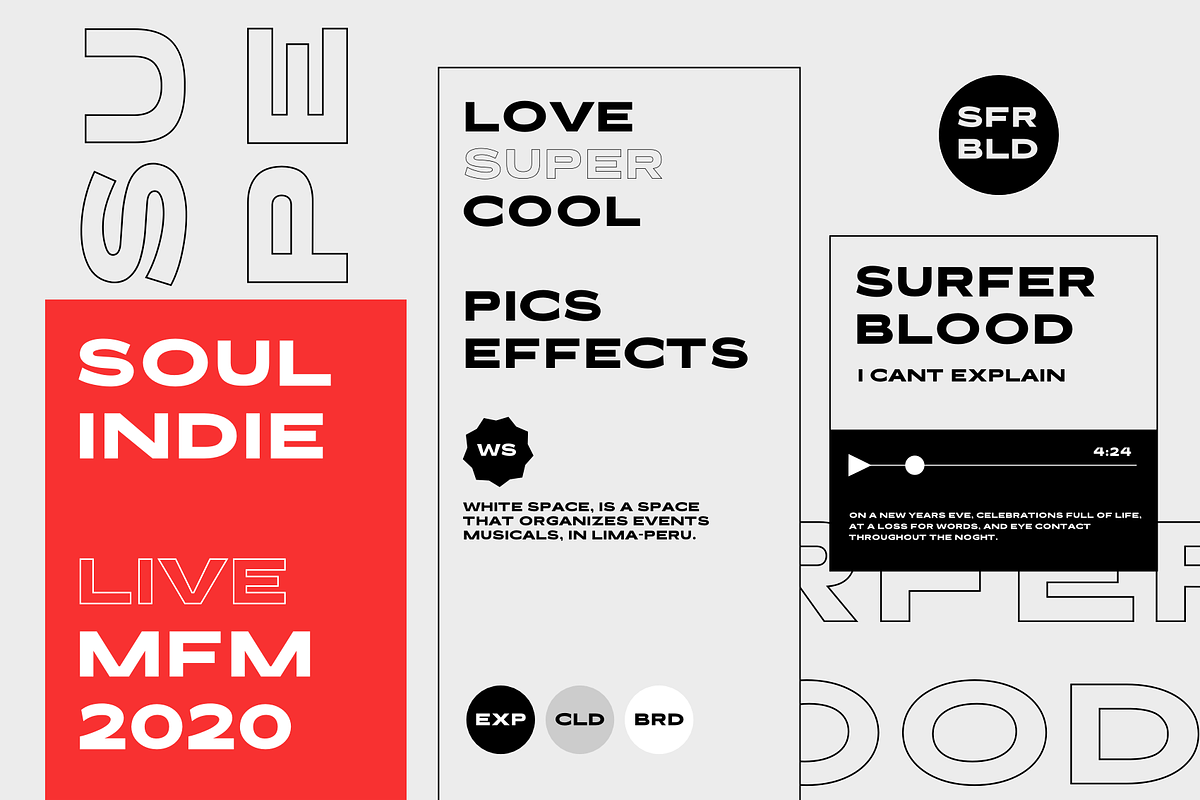 Galaxi Typeface preview 6