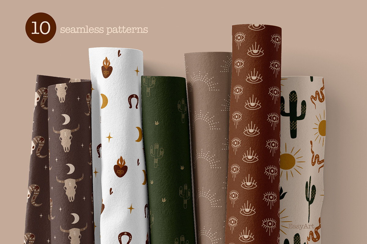 WILD WEST. Western collection, a Decorative Illustration by EasyArt (Photo 5 of 11)