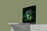Realistic Laptop Mockup, a Mac Mockup by SimpangGraphics (Thumbnail 2 of 5)