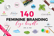 1200 Premade Logos Mega Bundle, a Branding & Logo Template by XpertgraphicD (Thumbnail 40 of 60)