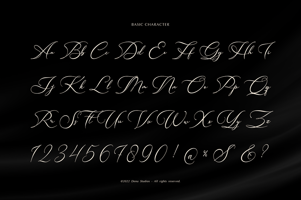 Hamedory Dumbless Modern Calligraphy, a Script Font by Denustudios (Photo 10 of 12)