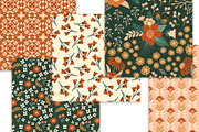 Woodland Garden Seamless Patterns, a Pattern Graphic by Wild Twig Co (Thumbnail 3 of 9)