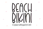 Beach Bikini | Fun Handwritten Font, a Font by KA Designs (Thumbnail 1 of 10)