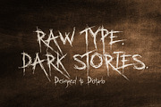 Horaz Genic - Raw Grunge Horror Font, a Handwritten Font by HypeWorksCo (Thumbnail 5 of 15)